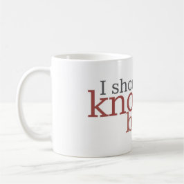 Musik-Tasse |, das ich besser gekannt haben sollte Kaffeetasse