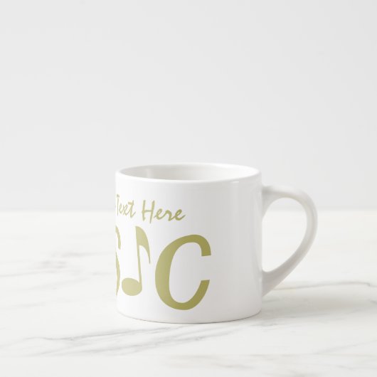 MUSIK-Tasse Espressotasse (Rechts)