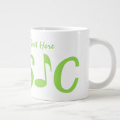 MUSIK-Tasse Jumbo-Tasse (Rechts)