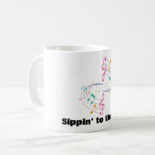 Musik-Tasse Kaffeetasse (Vorderseite Links)
