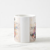 Musik-Tasse zum Thema Geigenkaffee Kaffeetasse (Mittel)