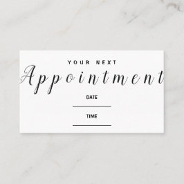 Musik-Termin Erinnerungskarte Ihr nächster Besuch Visitenkarte