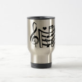 Musik-Thema Reisebecher (Mittel)