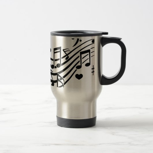 Musik-Thema Reisebecher (Rechts)