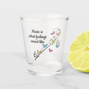 Musik themenorientiert schnapsglas