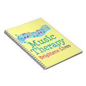 Musik-Therapie erhellt die Leben Notizblock (Rechte Seite)
