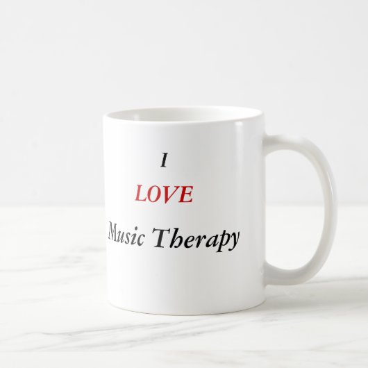 Musik-Therapie-Tasse Kaffeetasse (Rechts)