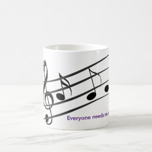 Musik therepy kaffeetasse