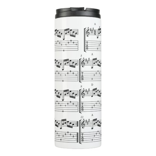 Musik Thermosbecher (Rückseite)