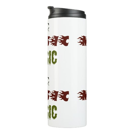 Musik Thermosbecher (Nach rechts gedreht)