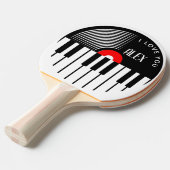 MUSIK TISCHTENNIS SCHLÄGER (Vorderseite)