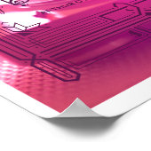 Musik, Träume und Erinnerungen Poster (Ecke)