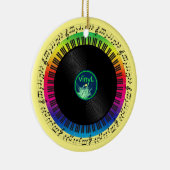 Musik-Tribut Keramik Ornament (Rechts)