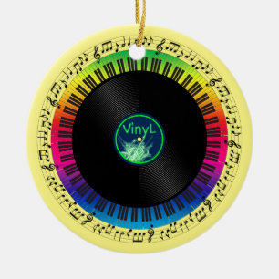 Musik-Tribut Keramik Ornament