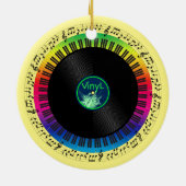 Musik-Tribut Keramik Ornament (Hinten)