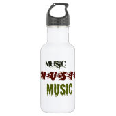 Musik Trinkflasche (Vorderseite)