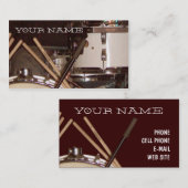 Musik-Trommel-Visitenkarte Visitenkarte (Vorne/Hinten)