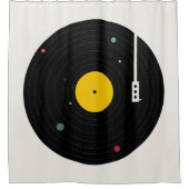 Musik überall | Florent Bodart Duschvorhang (Vorderseite)