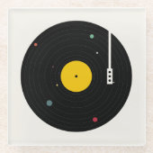 Musik überall | Florent Bodart Glasuntersetzer (Vorderseite)