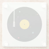 Musik überall | Florent Bodart Glasuntersetzer (Rückseite)