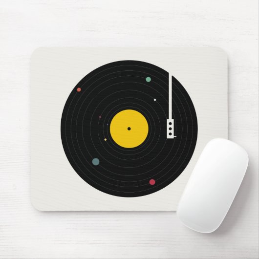 Musik überall | Florent Bodart Mousepad (Mit Mouse)