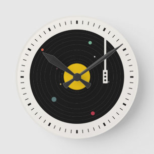 Musik überall Florentiner Bodart Runde Wanduhr