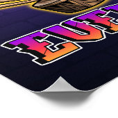 Musik überall Graffiti DJ Poster (Ecke)