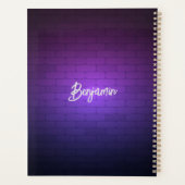 Musik überall Graffiti Planer (Rückseite)