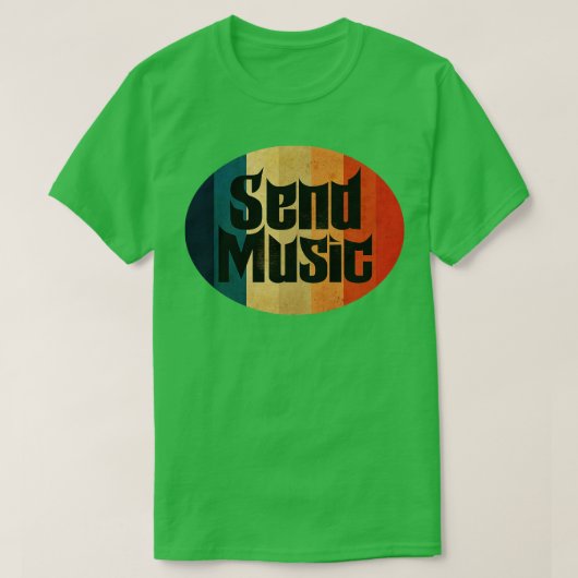 Musik übertragen T-Shirt (Design vorne)
