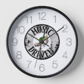 Musik Uhr (Vorderseite)