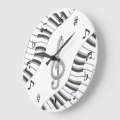 Musik-Uhr Große Wanduhr (Winkel)