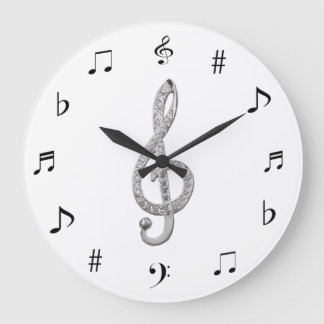 Musik-Uhr Große Wanduhr