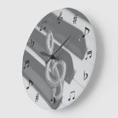 Musik-Uhr Große Wanduhr (Winkel)