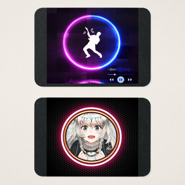 Musik und animiertes Logo-Design (Vorne & Hinten)