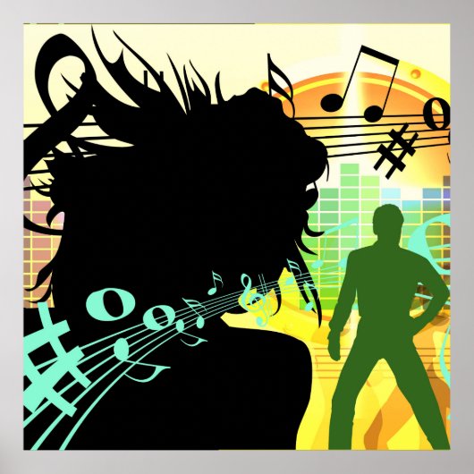 Musik und Anmerkungen Poster (Vorne)