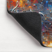 MUSIK UND FARBE MOUSEPAD (Ecke)