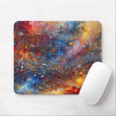 MUSIK UND FARBE MOUSEPAD (Mit Mouse)