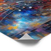 MUSIK UND FARBE POSTER (Ecke)