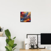 MUSIK UND FARBE POSTER (Heimbüro)