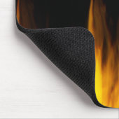 Musik und Flamme Mousepad (Ecke)