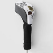 Musik und Grammophon Golf Headcover (angewinkelt)