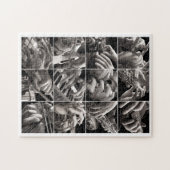 Musik-und Handmalereien Puzzle (Horizontal)