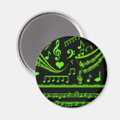 Musik und ich, in Green_ Magnet (Vorderseite/Rückseite)