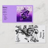 Musik und ich_ visitenkarte (Vorne/Hinten)