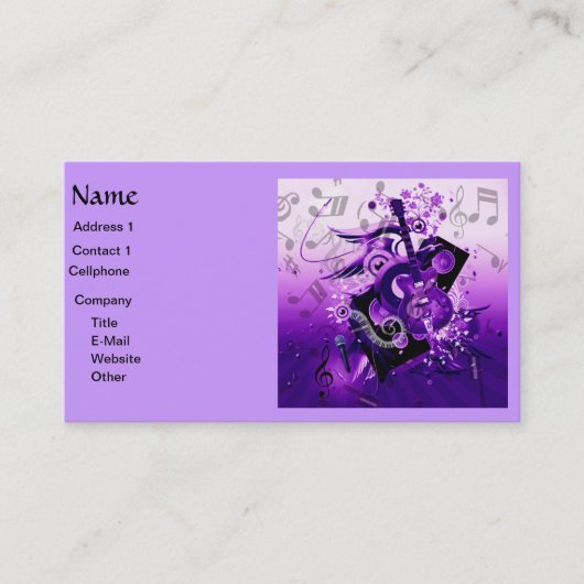 Musik und ich_ visitenkarte (Vorderseite)