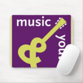 Musik-und Jugend-Mausunterlage Mousepad (Mit Mouse)