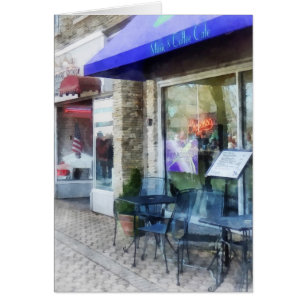 Musik und Kaffee-Café