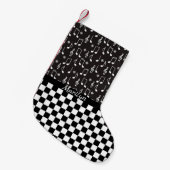 Musik und Karton Personalisiert Kleiner Weihnachtsstrumpf (Vorderansicht (hängend))