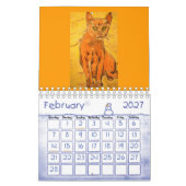 Musik und Landschaften Kalender (Feb 2027)