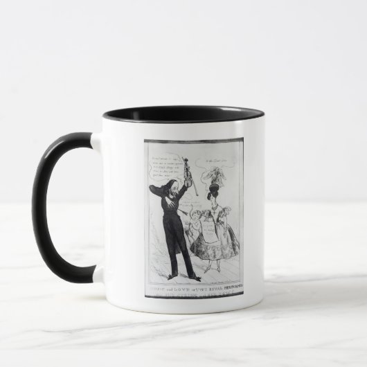 Musik und Liebe oder zwei rivalisierende Tasse (Links)